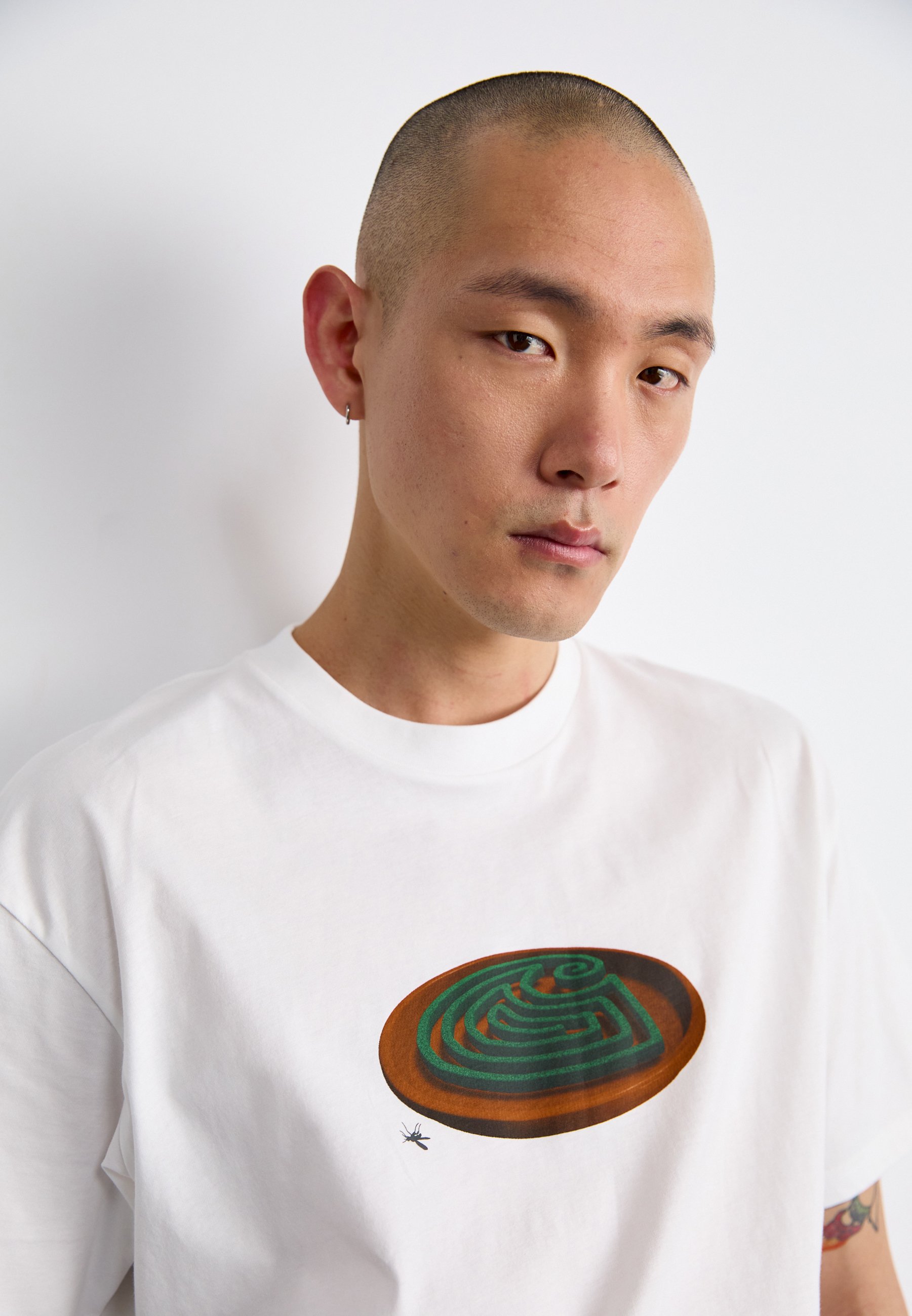 Carhartt WIP SPIRAL - Print T-shirt - white - Zalando