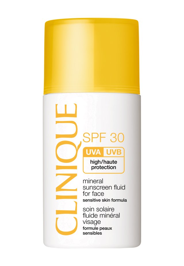 SPF30 MINERAL SUNSCREEN FLUID FOR FACE  - Sonnenschutz - -