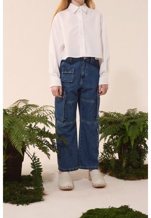 MM6 Maison Margiela, Jean boyfriend - blue denim