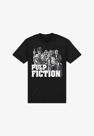 Henry Tiger, PULP FICTION CAST GRAPHIC - Camiseta estampada - black