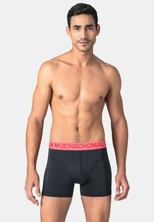MUCHACHOMALO, 3-PACK SOLID - Boxershort - black