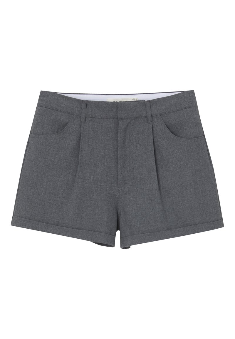 PULL&BEAR Shorts donkergrijs