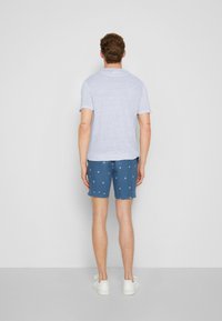 120% Lino Jednoduché tričko - blue