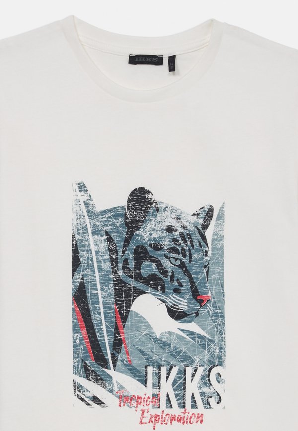 TEE - Print T-shirt - blanc3
