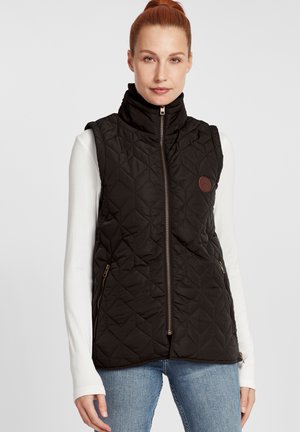 OXALITA - Steppweste - Vest - black