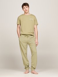 Tommy Hilfiger LOGO - Pizsama felső - faded olive