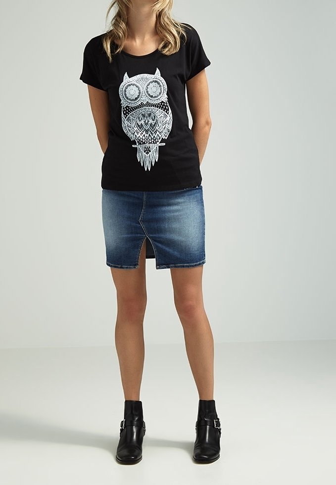 Even&Odd by Zalando T-shirt imprimé - black