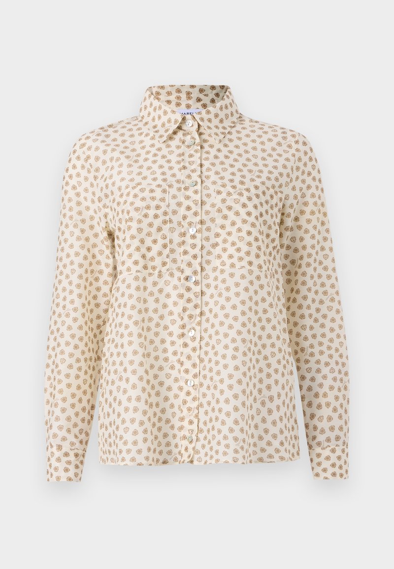 Marella Overhemdblouse kaki Marella Overhemdblouse kaki