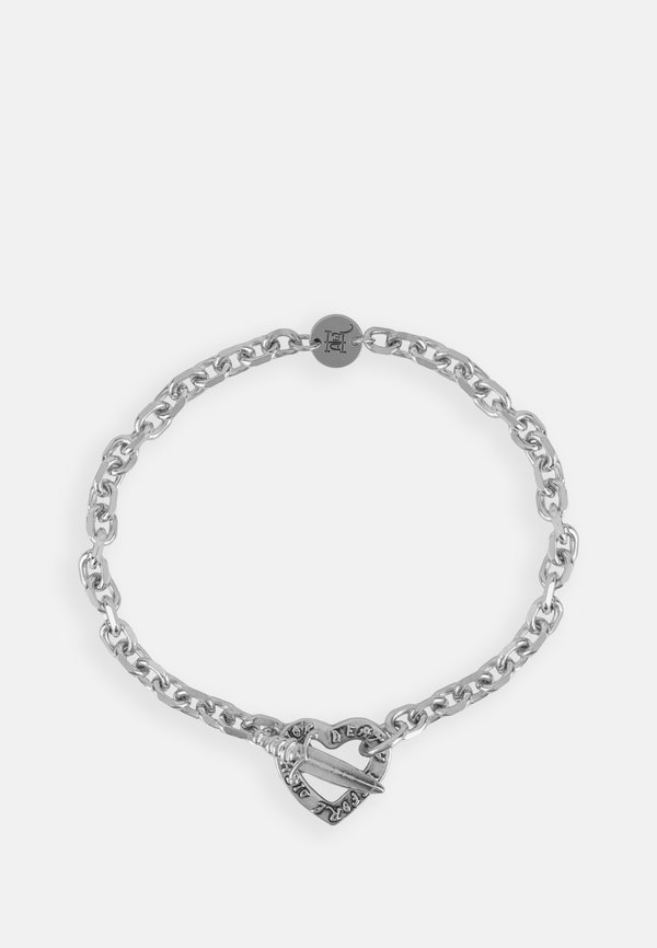DEATH BEFORE DISHONOR CHUNKY HEART T BAR BRACELET - Bracelet
