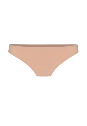 Hunkemöller, HUNKEMÖLLER THONG SUPER COMFORT - Tanga - beige