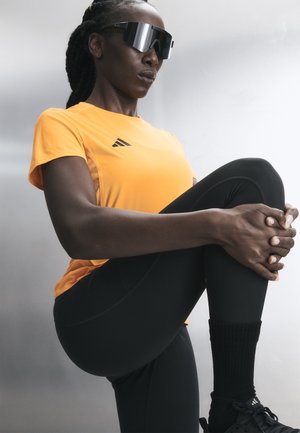 adidas Performance ADIZERO TEE - Športové tričko - pure tangerine