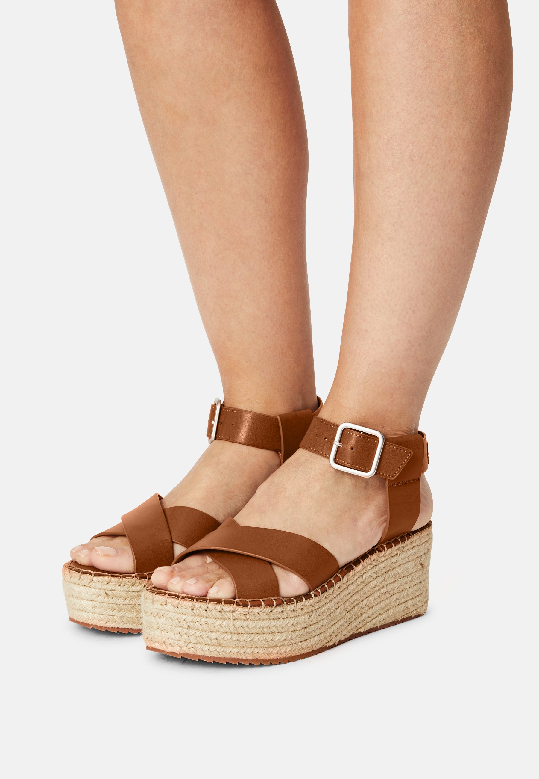 Pepe Jeans WITNEY ELLA - Sandali con plateau - tobacco/cognac - Zalando.it