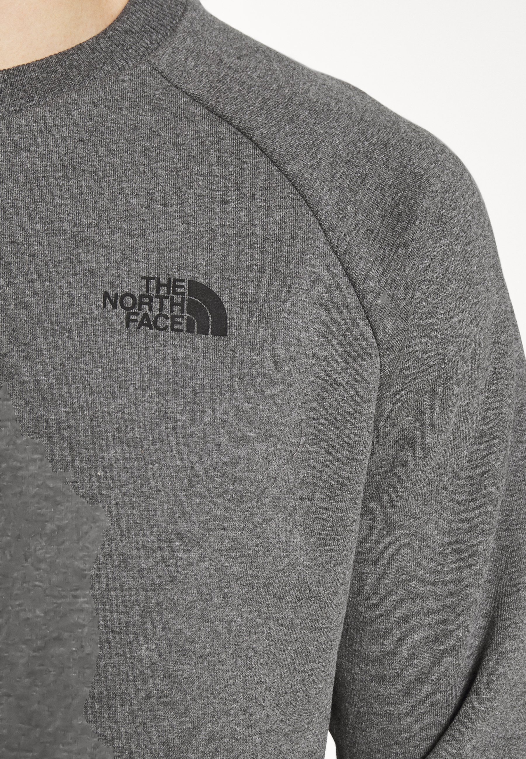 the north face raglan redbox moletom com capuz grey