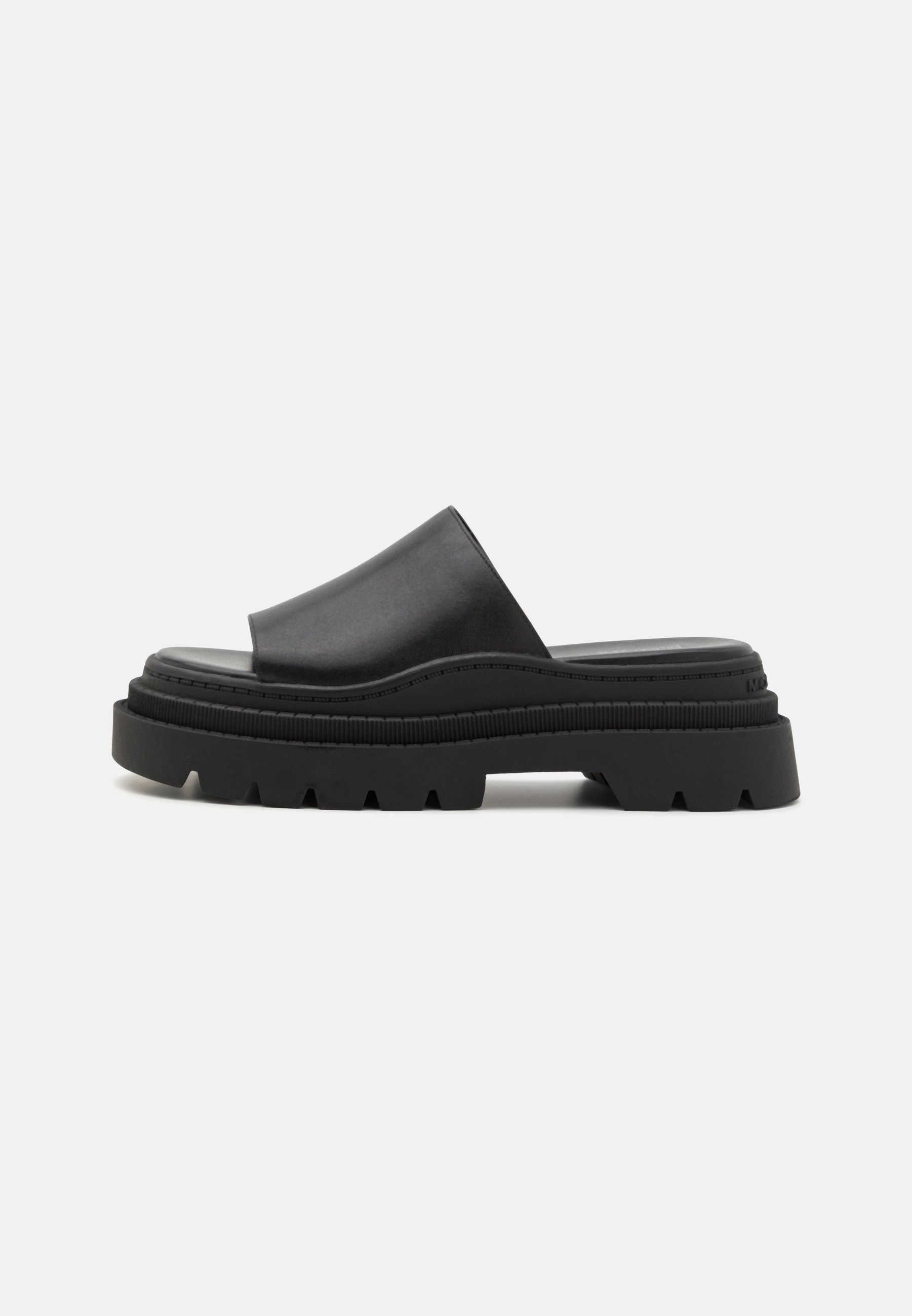 MICHAEL Michael Kors KENDRA SLIDE - Heeled mules - black - Zalando