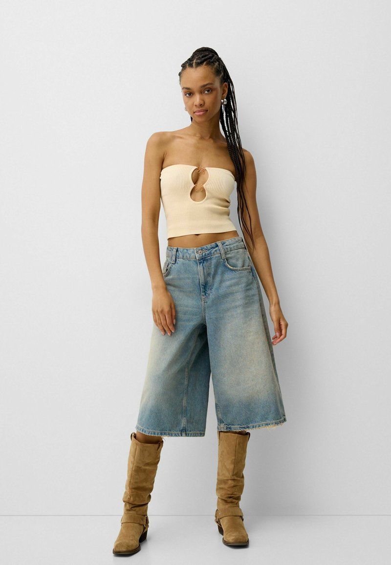 Bershka Top crème Bershka Top crème