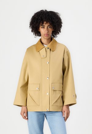 SPRING DECKER JACKET - Nyári dzseki - oak beige
