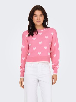 JDY, ROMANCE JACQ NOOS - Maglione - sachet pink