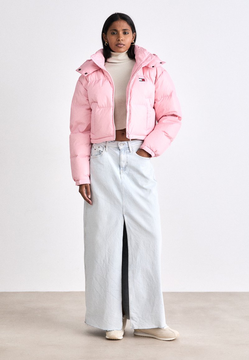 Tommy Jeans ALASKA - Down jacket - ballet pink/pink - Zalando