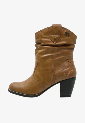 Dockers by Gerli Cowboy/biker ankle boot - cognac