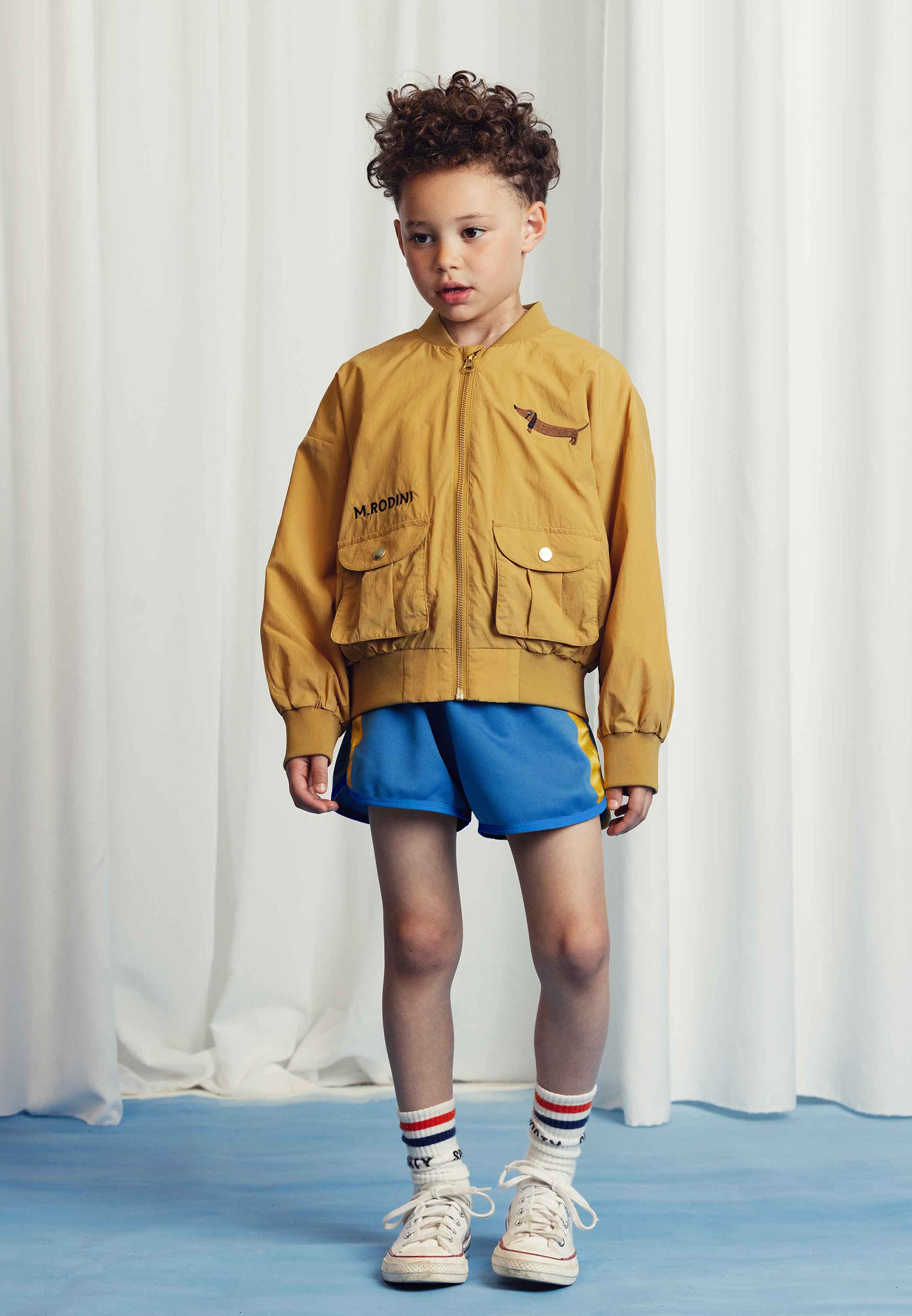 Mini Rodini DOG BASEBALL JACKET UNISEX Bomberjacke beige Zalando