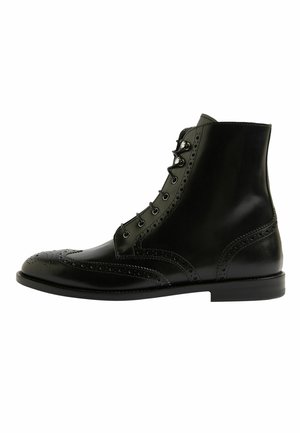 STEFANIA - Veterboots - black calf