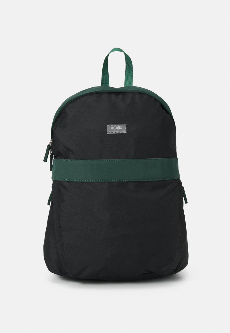 anello ROUNDED BACKPACK UNISEX Rucksack black/green/black Zalando.ie