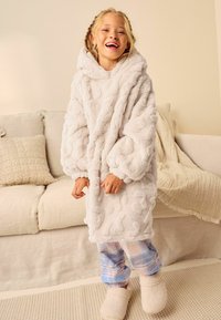 Next JACQUARD  REGULAR FIT - Peignoir - cream
