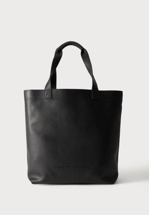 Samsøe Samsøe, SADULWICH TOTE BAG UNISEX - Чанта за пазаруване - black