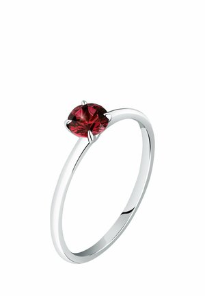 Ringe - red silver-coloured