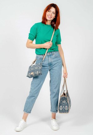 HELEN - Shopping bag - blue kombi