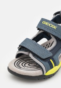 Geox BOREALIS BOY - Vaellussandaalit - avio/lime