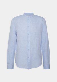 LINEN MIX BLEND - Button down-skjorte - light blue