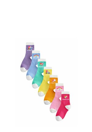 7 PACK  - Sokid - pastel rainbow