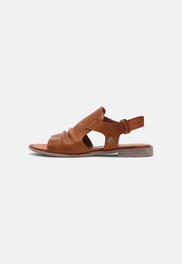 Sandali - cognac