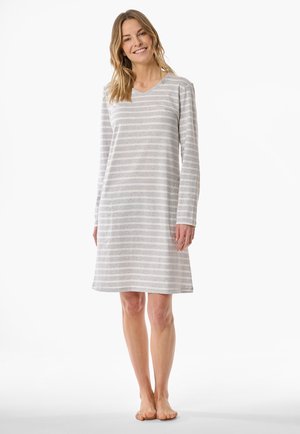 Schiesser LANGARM 95CM - CASUAL ESSENTIALS - Spalna srajca - silbergraumel