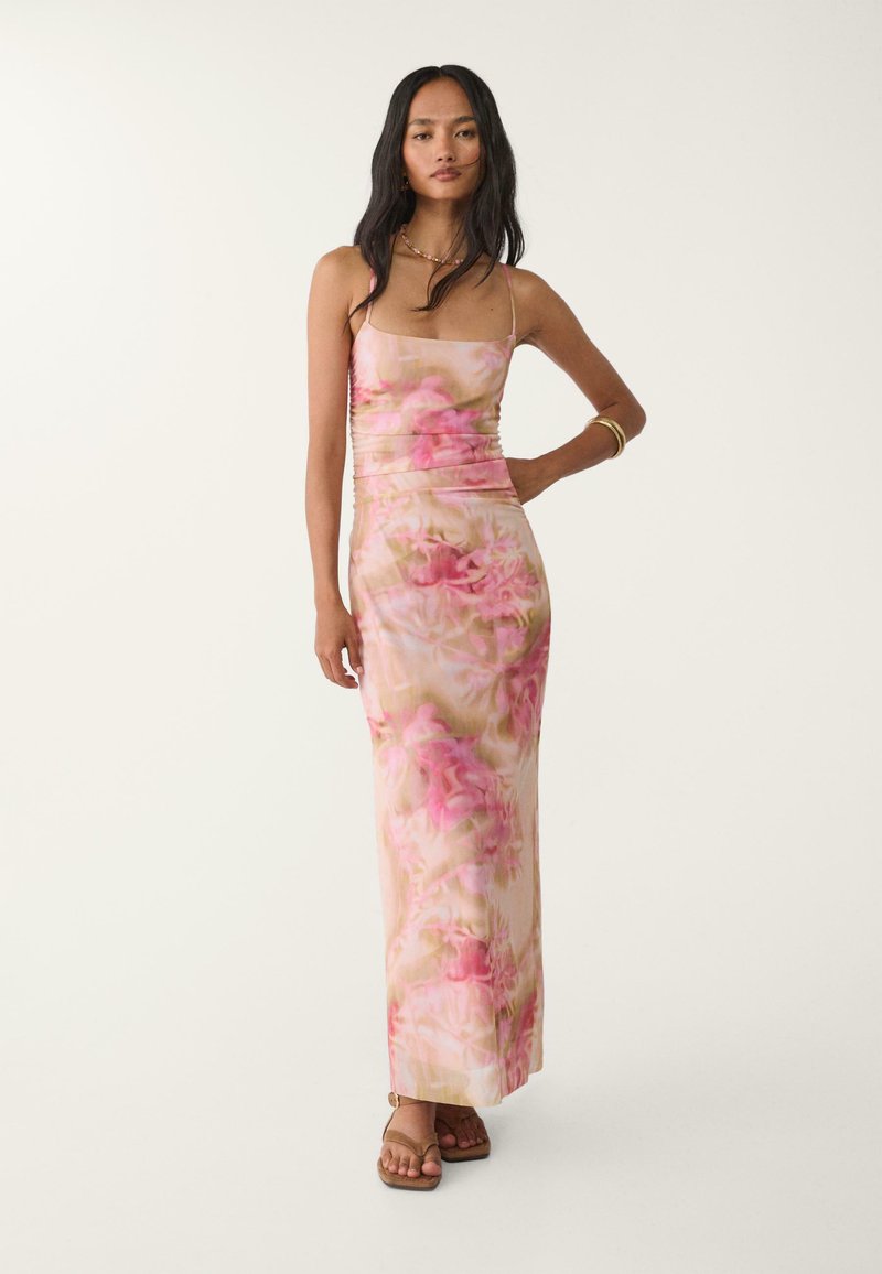 Stradivarius PRINTED - Maxikjoler - light pink