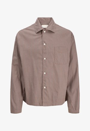 Jack & Jones JORAUSTIN CLEAN CHECK - Srajca - nutmeg