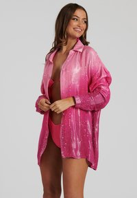 South Beach OMBRE METALLIC SHIRT - Camiseta de manga larga - pink