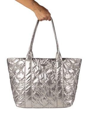 MUNICH SHOPPER - Shopping bag - silver