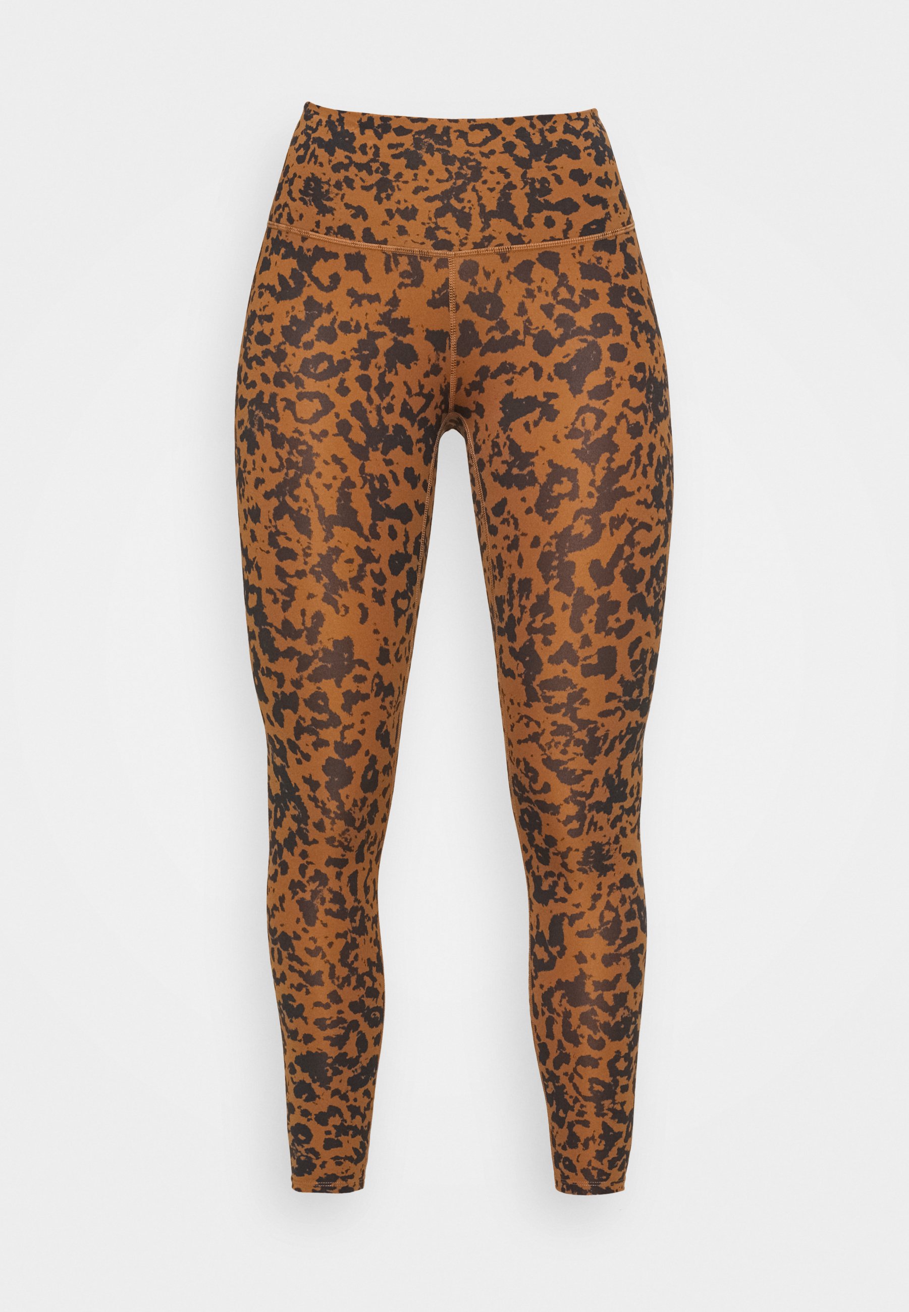 RISE LEGGING - Leggings - rust 