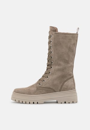 Schnürstiefel - salbei/dust