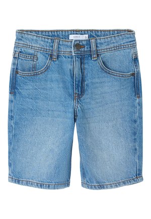 NKMRYAN - Jeansshorts - light grey denim