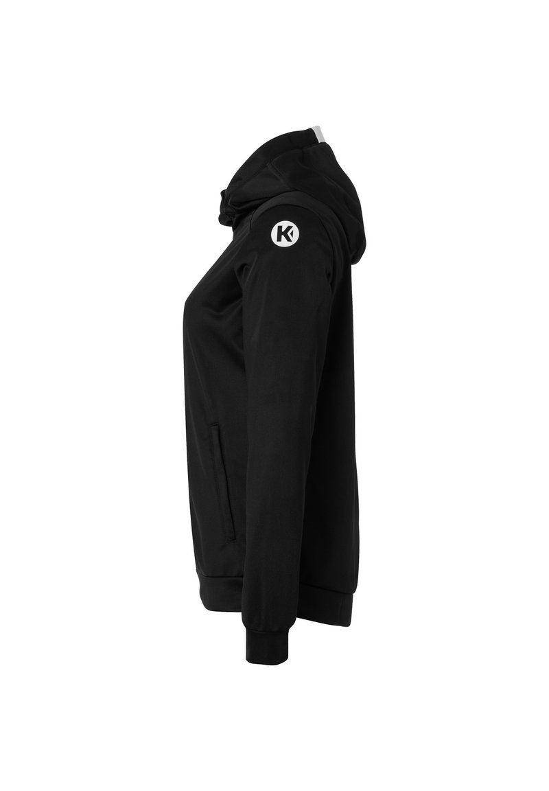 Damen Sweatshirts | Kempa PLAYER Sweatjacke schwarz weiß/schwarz - PJ82383 Damen Sweatshirts | Kempa PLAYER Sweatjacke schwarz weiß/schwarz - PJ82383