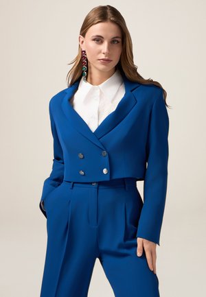 CROPPED DOPPIOPETTO - Blazer - bluette