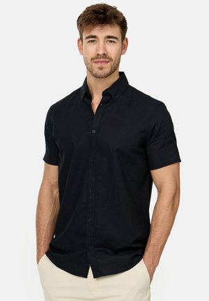 INDICODE JEANS KURZARM INBRAVIDA - Skjorter - black