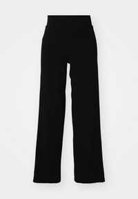 JENNA WIDE LEG TROUSERS - Bukser - black