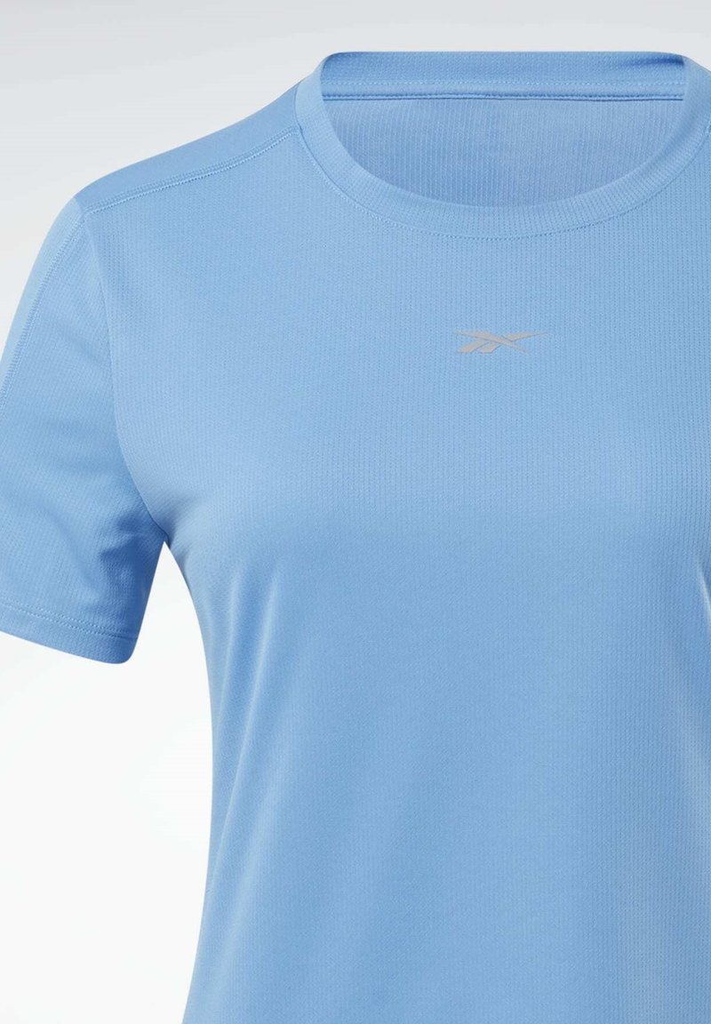 Damen Sportbekleidung | Reebok T-Shirt basic blue/hellblau - JA18152 Damen Sportbekleidung | Reebok T-Shirt basic blue/hellblau - JA18152