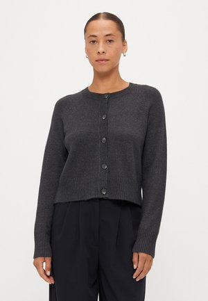 ONLKATIA CARDIGAN - Kardiganas - dark grey melange
