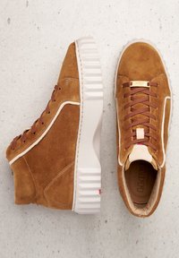 Lloyd Sneakers hoog - braun