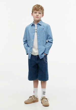 Tommy Hilfiger, TOMMY HILFIGER REGULAR FIT CHECK POPLIN SHIRT - Overhemd - blue check